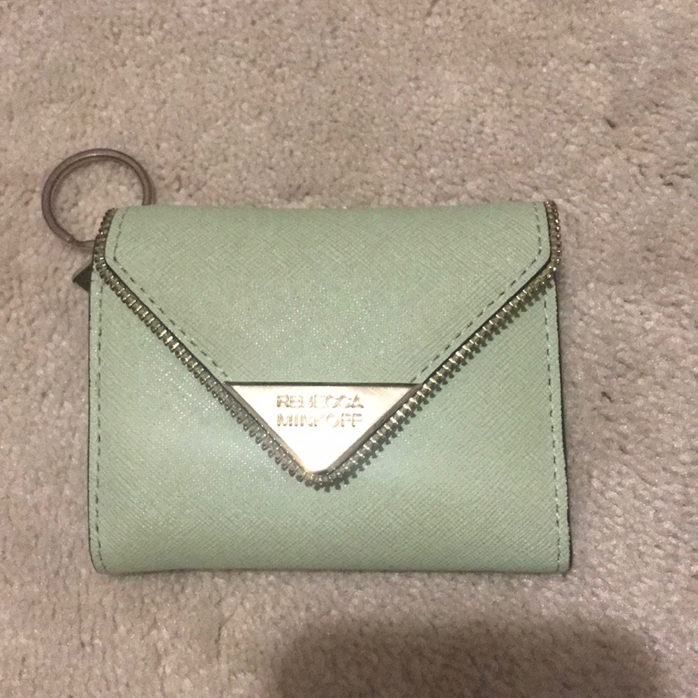 Rebecca Minkoff mini wallet keychain